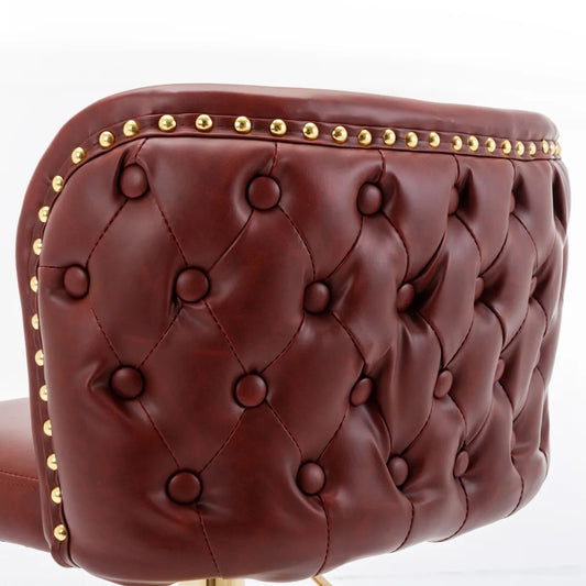 Adjustable Swivel PU Barstools