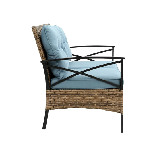 Rattan Wicker Outdoor Sofa Set