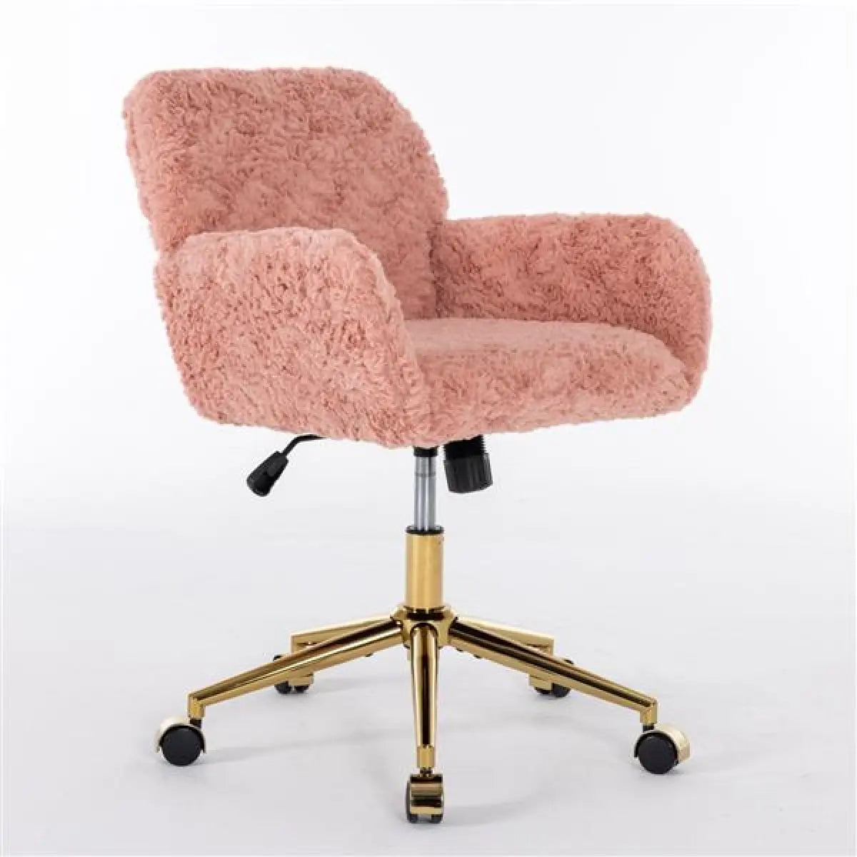 Adjustable Pink Swivel Office Chair