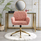 Adjustable Pink Swivel Office Chair
